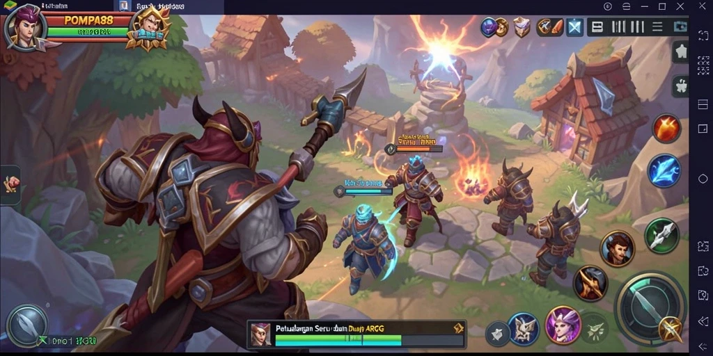 Gameplay POMPA88 yang menegangkan dan seru.