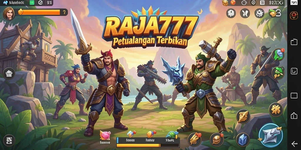 Gameplay RAJA777 yang memukau dan penuh petualangan.